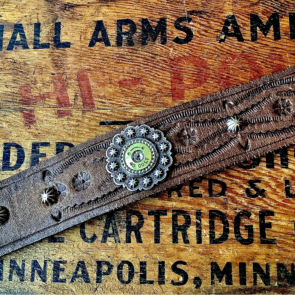 Leather Cuff ; Up To 7 1/4” Wrist